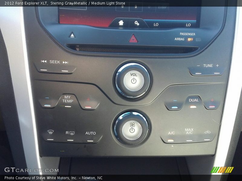 Sterling Gray Metallic / Medium Light Stone 2012 Ford Explorer XLT