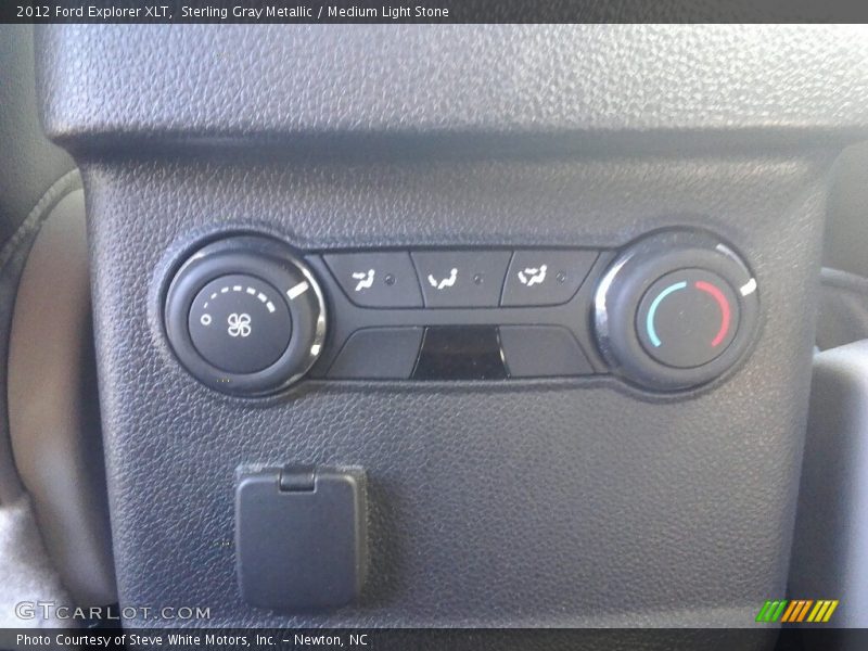 Sterling Gray Metallic / Medium Light Stone 2012 Ford Explorer XLT