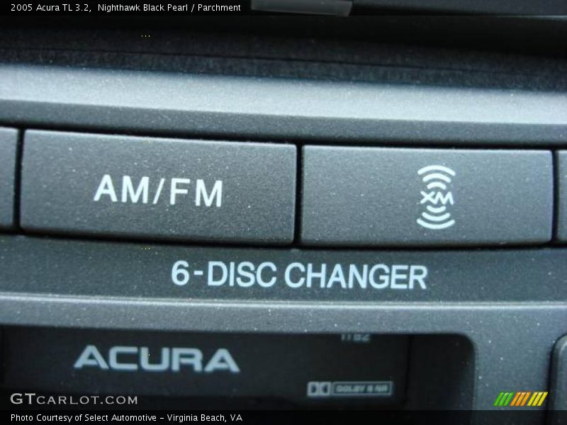 Nighthawk Black Pearl / Parchment 2005 Acura TL 3.2