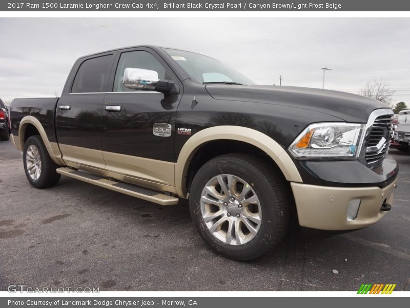 Front 3/4 View of 2017 1500 Laramie Longhorn Crew Cab 4x4