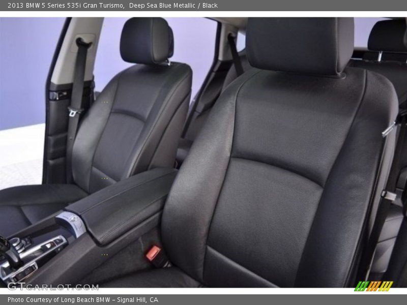 Deep Sea Blue Metallic / Black 2013 BMW 5 Series 535i Gran Turismo