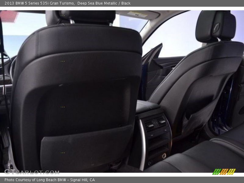 Deep Sea Blue Metallic / Black 2013 BMW 5 Series 535i Gran Turismo