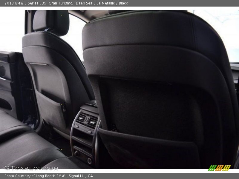 Deep Sea Blue Metallic / Black 2013 BMW 5 Series 535i Gran Turismo
