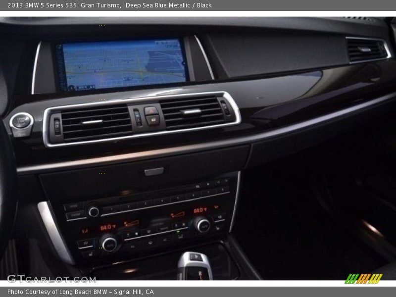 Deep Sea Blue Metallic / Black 2013 BMW 5 Series 535i Gran Turismo