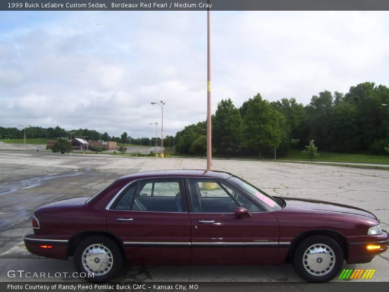 Bordeaux Red Pearl / Medium Gray 1999 Buick LeSabre Custom Sedan