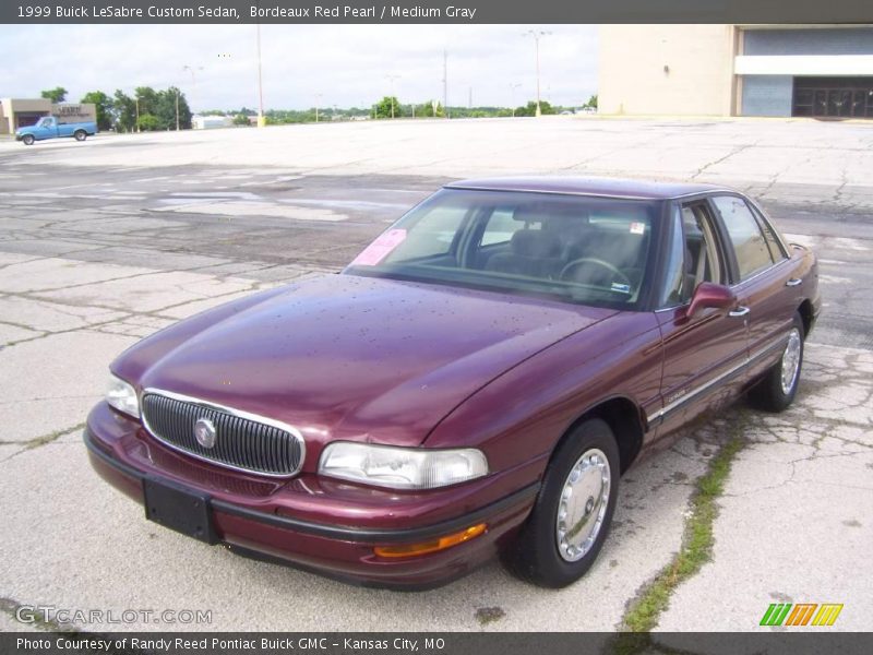 Bordeaux Red Pearl / Medium Gray 1999 Buick LeSabre Custom Sedan