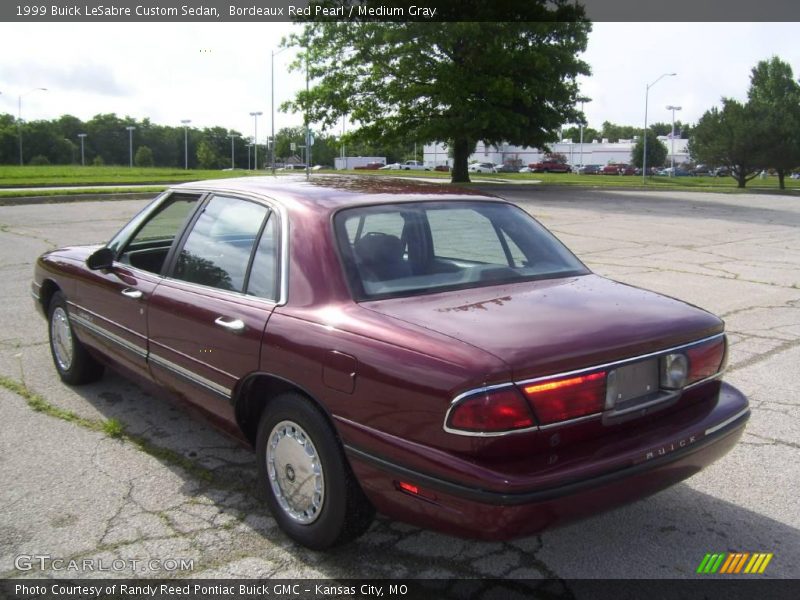 Bordeaux Red Pearl / Medium Gray 1999 Buick LeSabre Custom Sedan