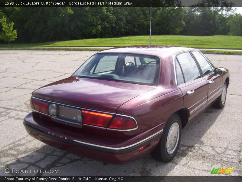Bordeaux Red Pearl / Medium Gray 1999 Buick LeSabre Custom Sedan