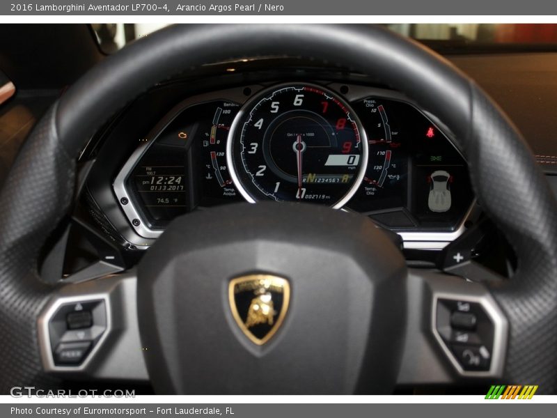  2016 Aventador LP700-4 LP700-4 Gauges
