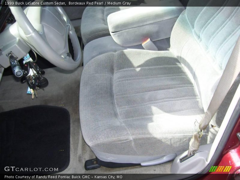 Bordeaux Red Pearl / Medium Gray 1999 Buick LeSabre Custom Sedan