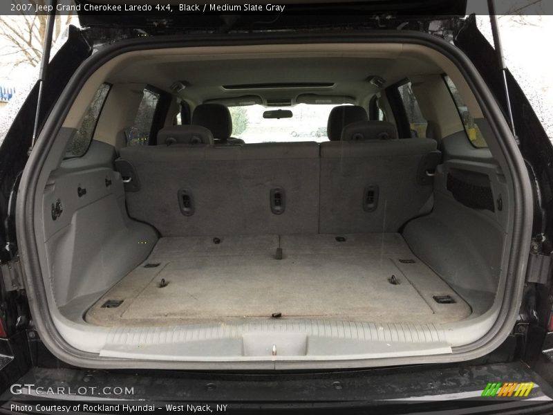Black / Medium Slate Gray 2007 Jeep Grand Cherokee Laredo 4x4