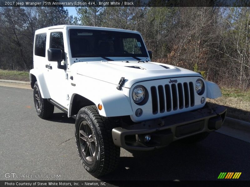 Bright White / Black 2017 Jeep Wrangler 75th Anniversary Edition 4x4