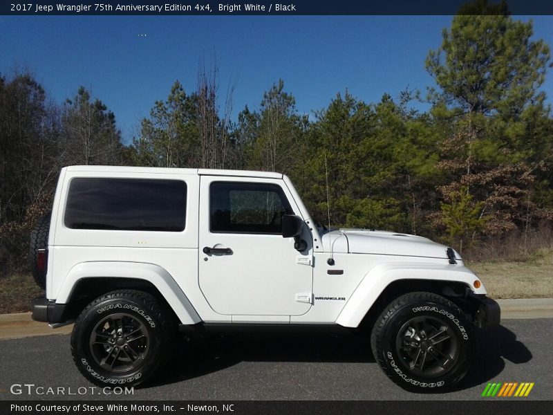 Bright White / Black 2017 Jeep Wrangler 75th Anniversary Edition 4x4