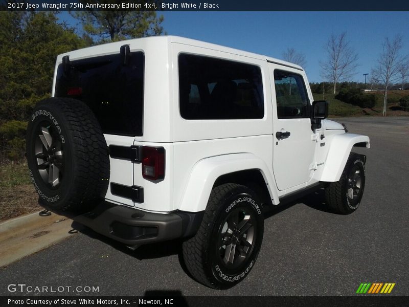 Bright White / Black 2017 Jeep Wrangler 75th Anniversary Edition 4x4