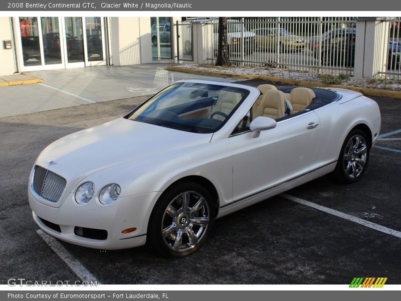 Glacier White / Magnolia/Nautic 2008 Bentley Continental GTC