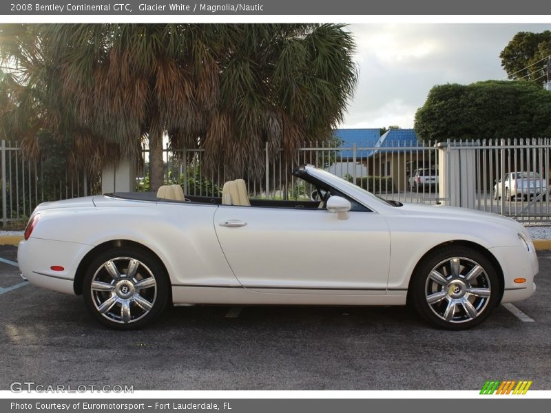 Glacier White / Magnolia/Nautic 2008 Bentley Continental GTC
