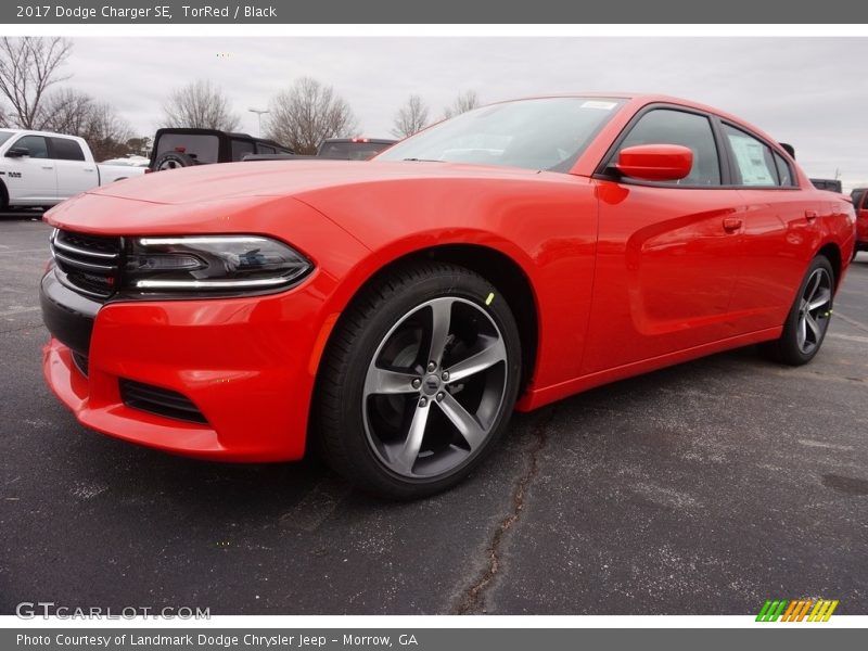TorRed / Black 2017 Dodge Charger SE