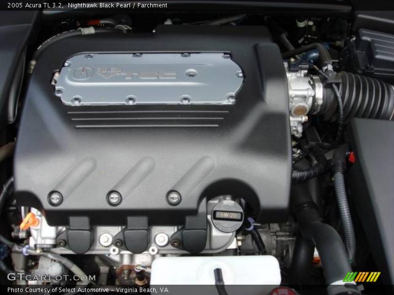 Nighthawk Black Pearl / Parchment 2005 Acura TL 3.2