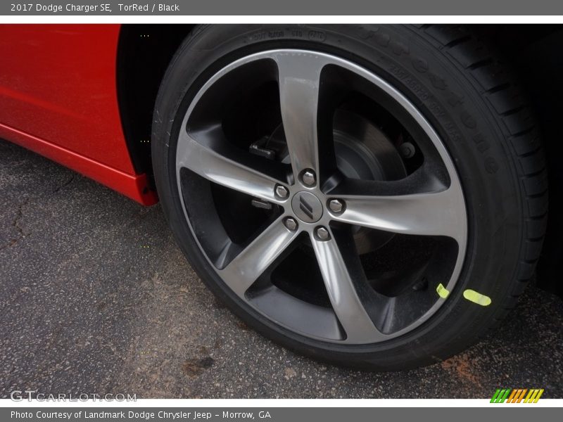 TorRed / Black 2017 Dodge Charger SE