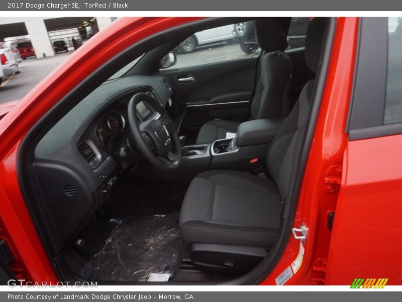 TorRed / Black 2017 Dodge Charger SE