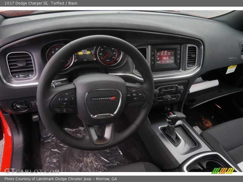 TorRed / Black 2017 Dodge Charger SE