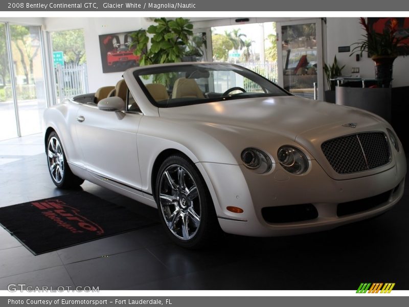 Glacier White / Magnolia/Nautic 2008 Bentley Continental GTC