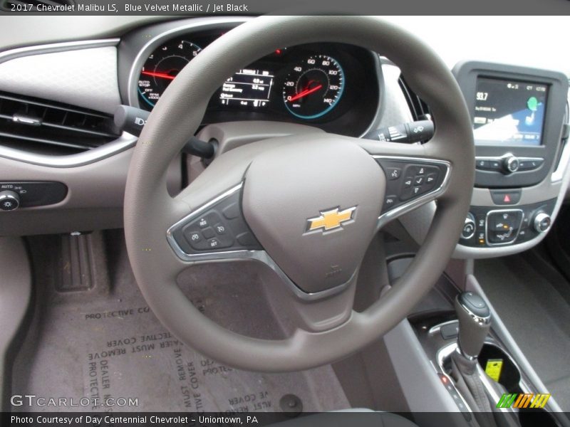 Blue Velvet Metallic / Jet Black 2017 Chevrolet Malibu LS