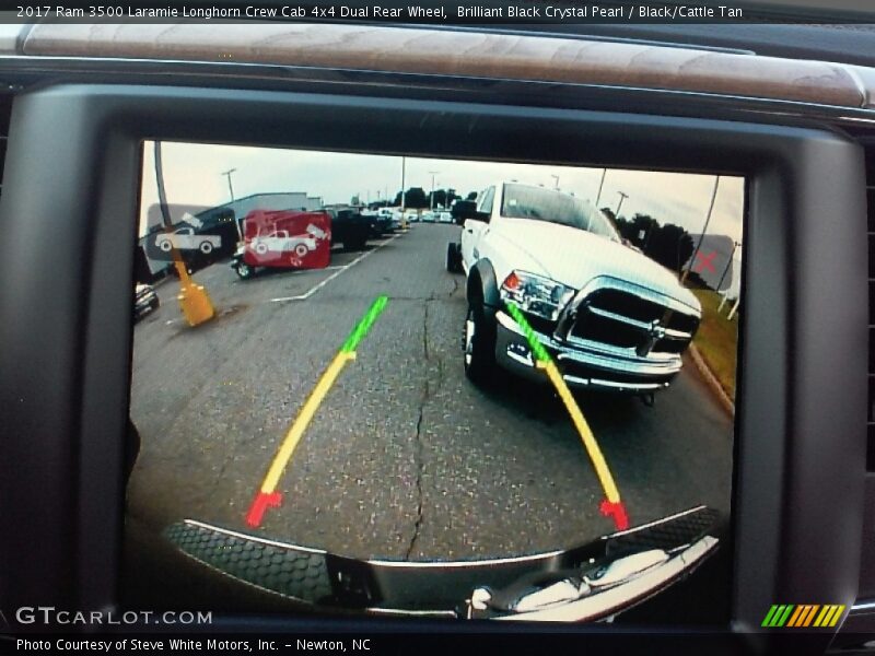 Brilliant Black Crystal Pearl / Black/Cattle Tan 2017 Ram 3500 Laramie Longhorn Crew Cab 4x4 Dual Rear Wheel