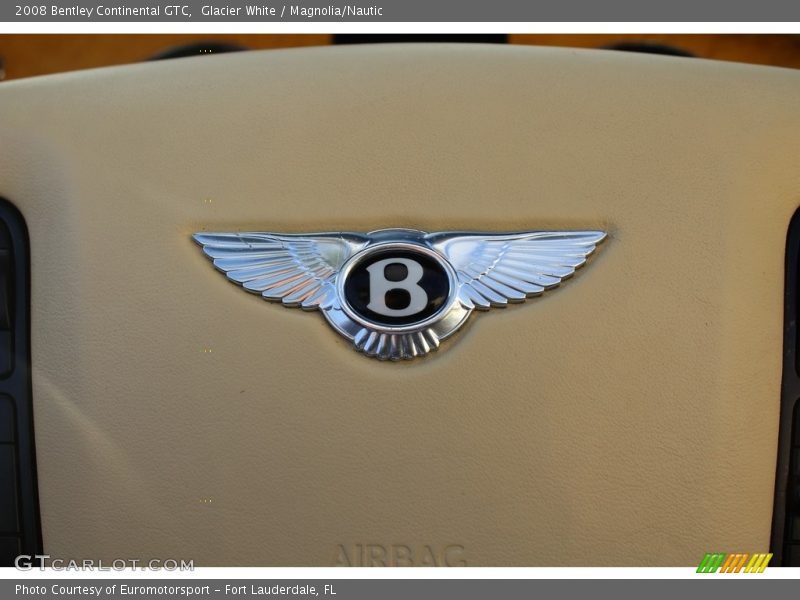 Glacier White / Magnolia/Nautic 2008 Bentley Continental GTC