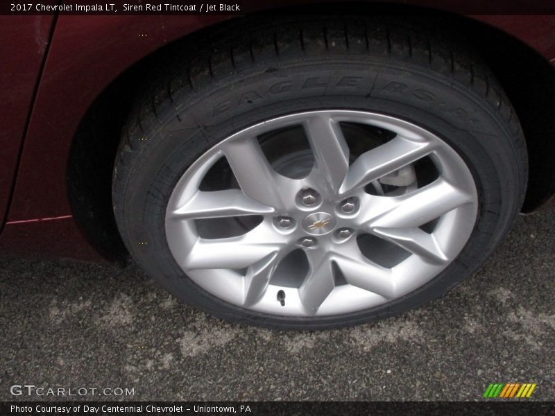 Siren Red Tintcoat / Jet Black 2017 Chevrolet Impala LT