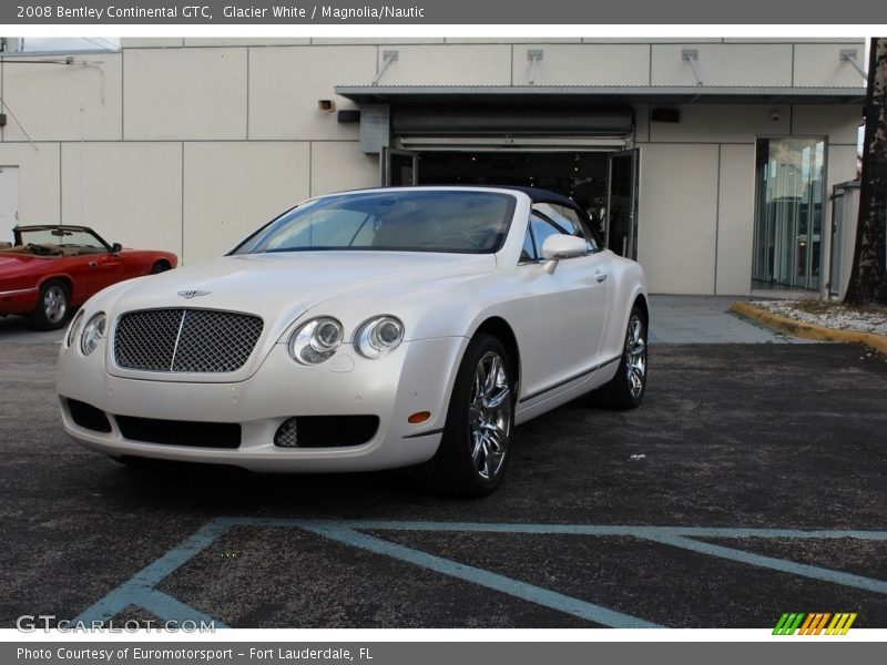 Glacier White / Magnolia/Nautic 2008 Bentley Continental GTC