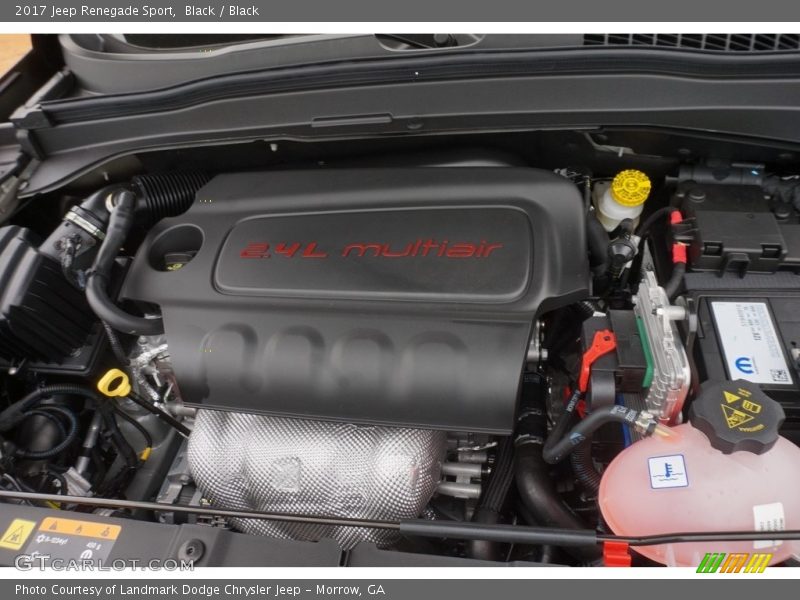 Black / Black 2017 Jeep Renegade Sport