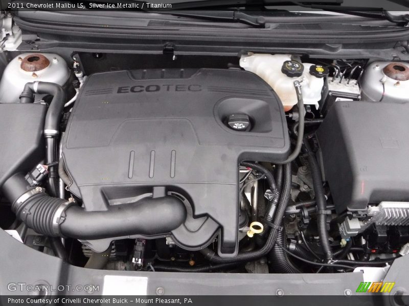 Silver Ice Metallic / Titanium 2011 Chevrolet Malibu LS
