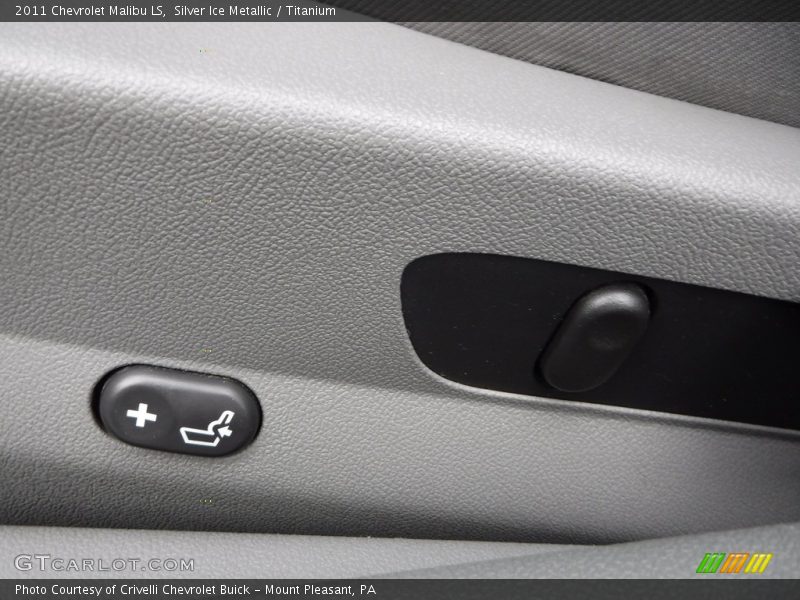Silver Ice Metallic / Titanium 2011 Chevrolet Malibu LS