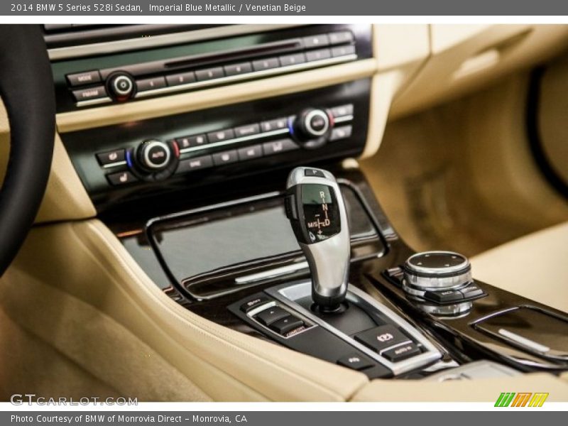 Imperial Blue Metallic / Venetian Beige 2014 BMW 5 Series 528i Sedan