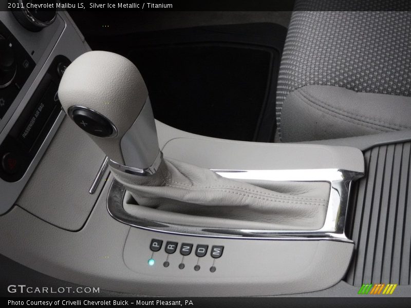 Silver Ice Metallic / Titanium 2011 Chevrolet Malibu LS