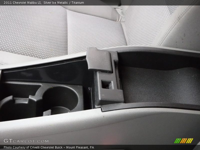 Silver Ice Metallic / Titanium 2011 Chevrolet Malibu LS