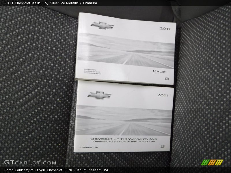 Silver Ice Metallic / Titanium 2011 Chevrolet Malibu LS