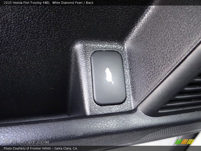 White Diamond Pearl / Black 2015 Honda Pilot Touring 4WD