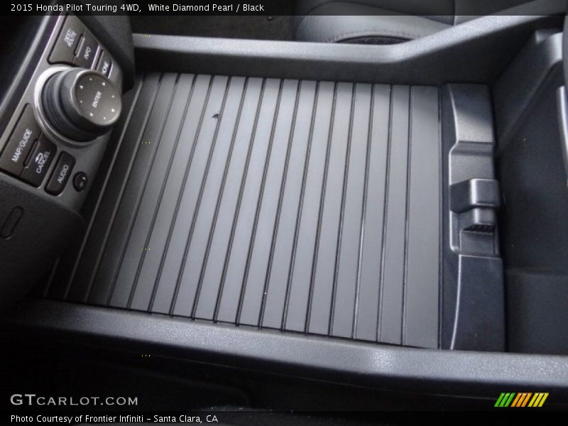 White Diamond Pearl / Black 2015 Honda Pilot Touring 4WD