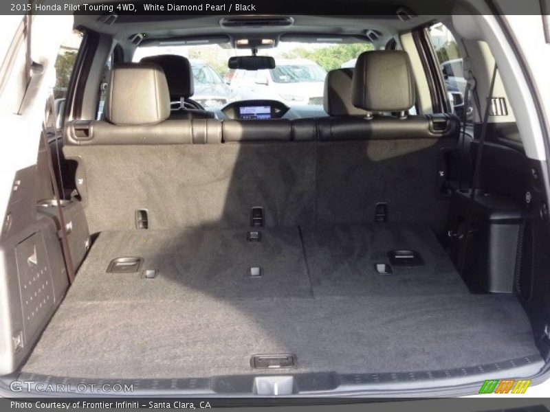 White Diamond Pearl / Black 2015 Honda Pilot Touring 4WD