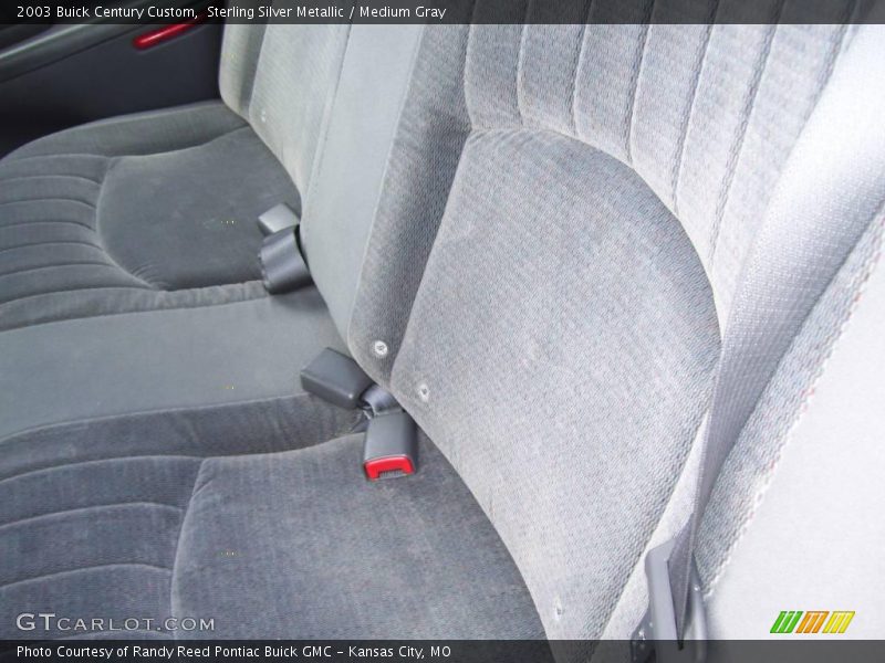Sterling Silver Metallic / Medium Gray 2003 Buick Century Custom