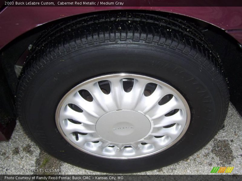 Cabernet Red Metallic / Medium Gray 2003 Buick LeSabre Custom