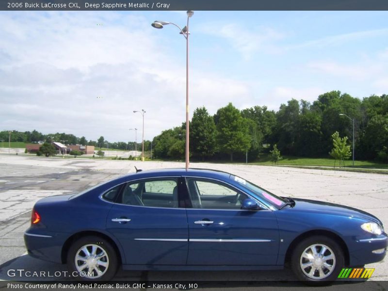 Deep Sapphire Metallic / Gray 2006 Buick LaCrosse CXL