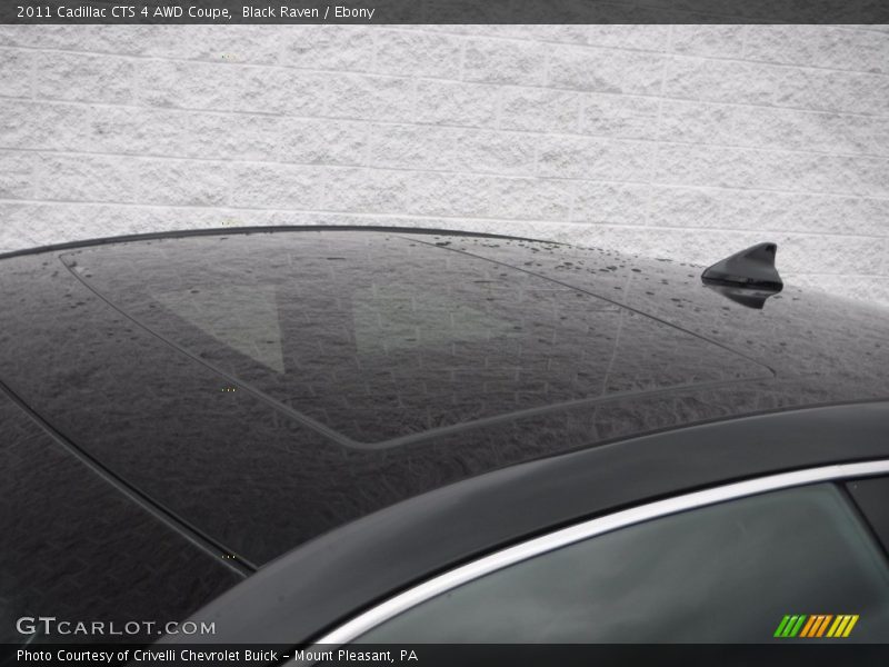 Black Raven / Ebony 2011 Cadillac CTS 4 AWD Coupe