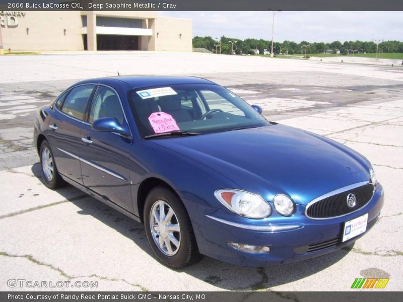 Deep Sapphire Metallic / Gray 2006 Buick LaCrosse CXL