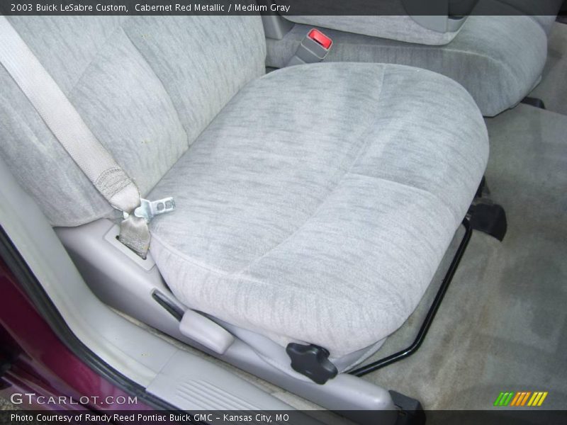 Cabernet Red Metallic / Medium Gray 2003 Buick LeSabre Custom