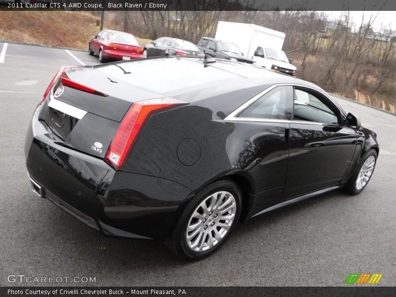 Black Raven / Ebony 2011 Cadillac CTS 4 AWD Coupe