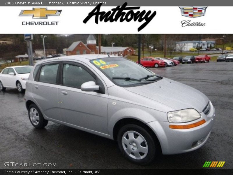 Cosmic Silver / Charcoal 2006 Chevrolet Aveo LS Hatchback