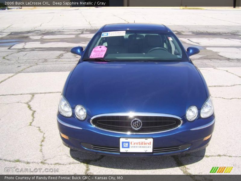 Deep Sapphire Metallic / Gray 2006 Buick LaCrosse CXL